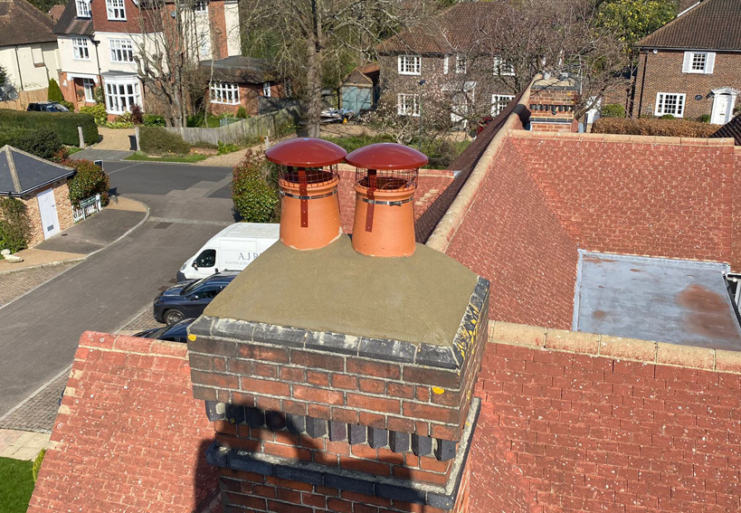 Chimney Re-Pointing in Hythe